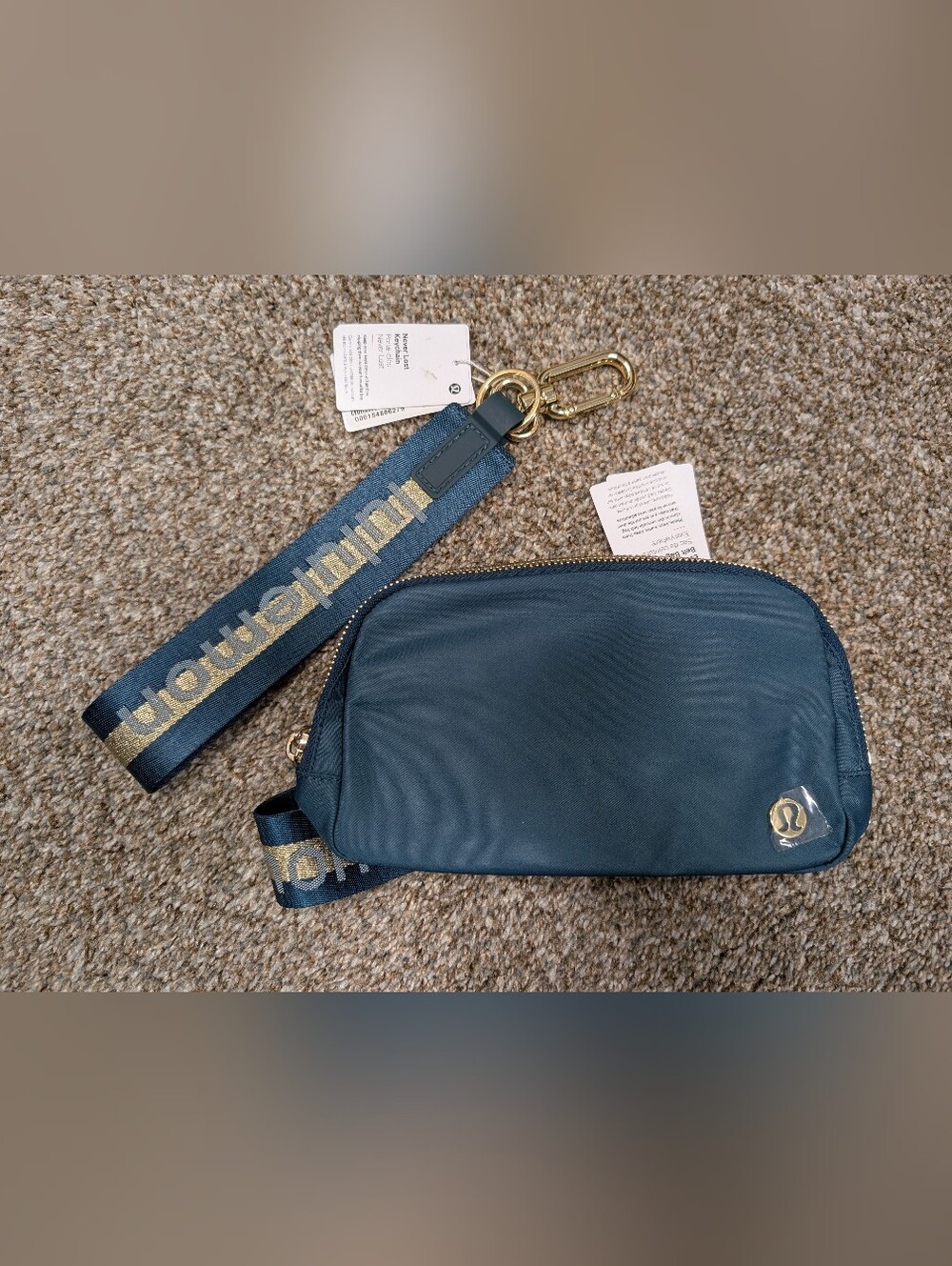 Lululemon Belt Bag And Never Lost Keychain